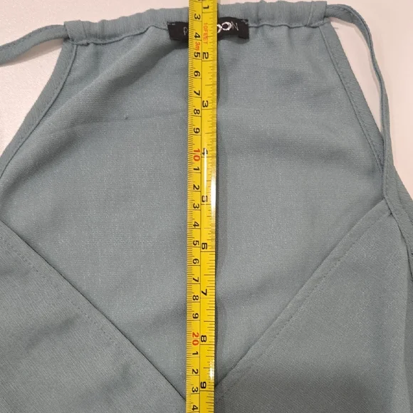 Papermoon Green Sleeveless Top **NWOT** - Picture 10 of 12